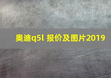 奥迪q5l 报价及图片2019